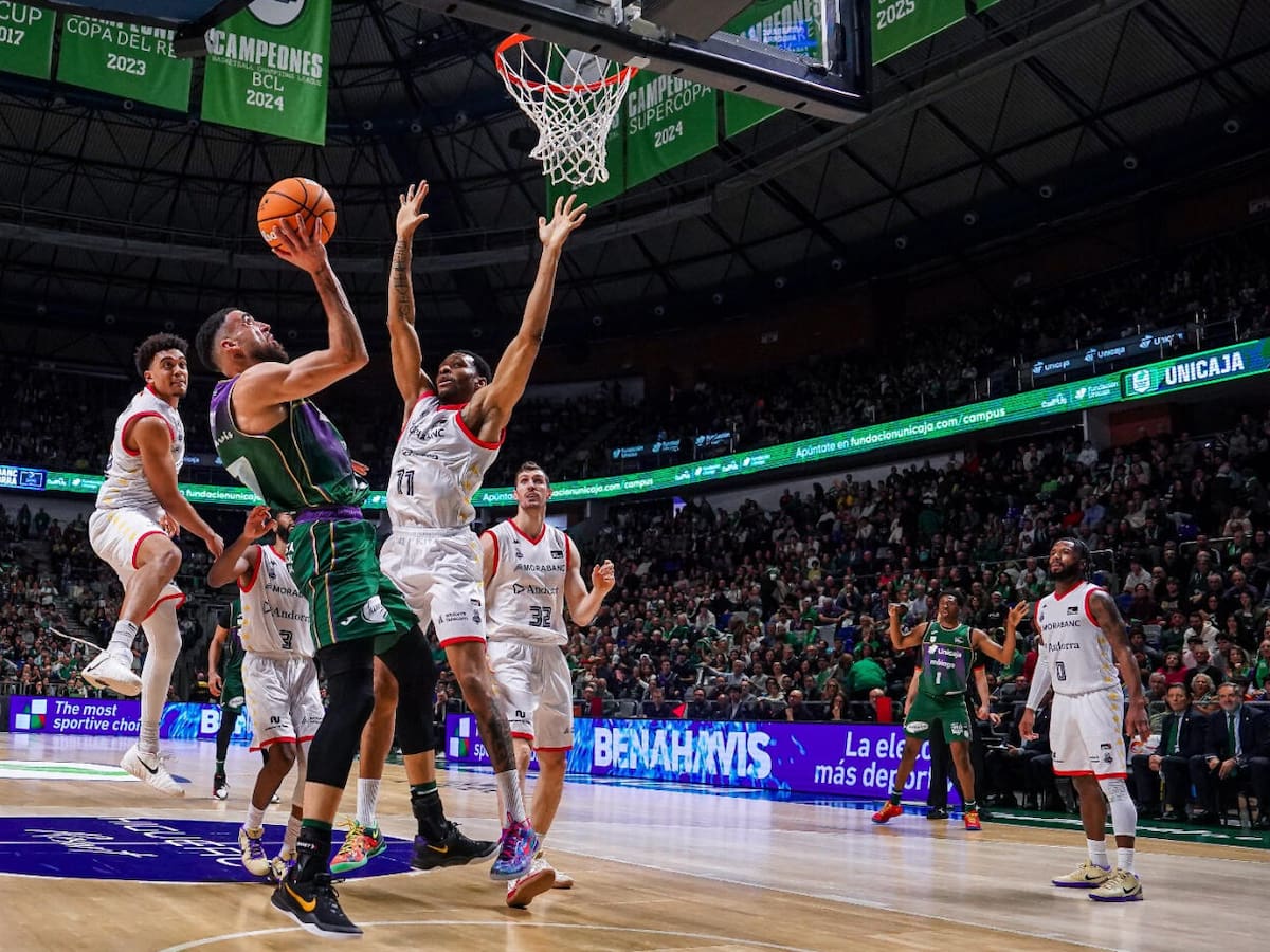 El Unicaja solventa en el último cuarto un duro partido ante el MoraBanc Andorra (91-79)