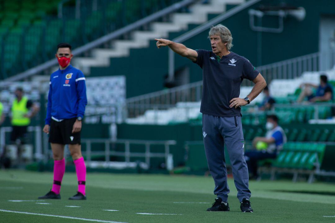 Manuel Pellegrini, entrenador del Betis.