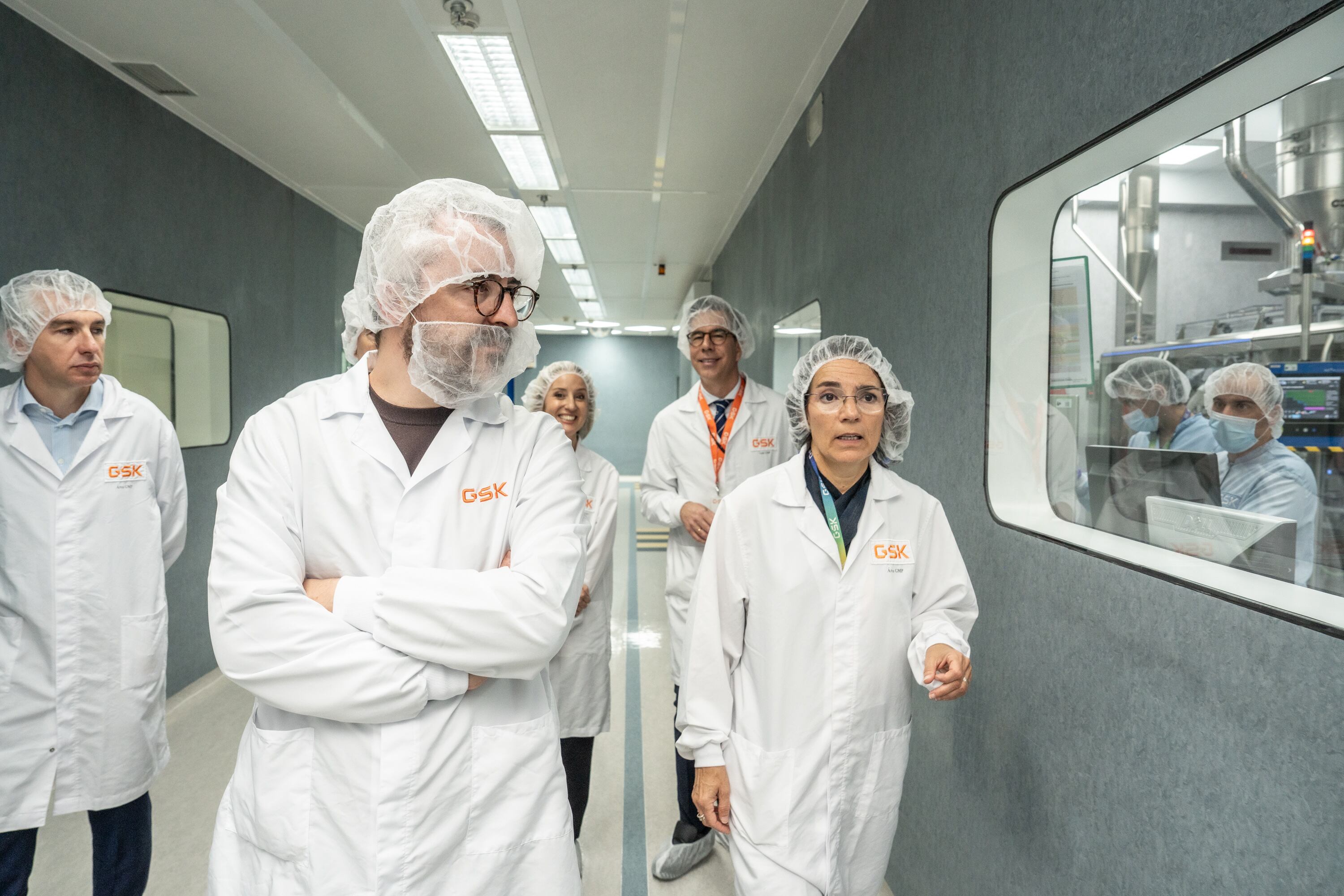 Visita del Secretario de Estado de Sanidad a GSK