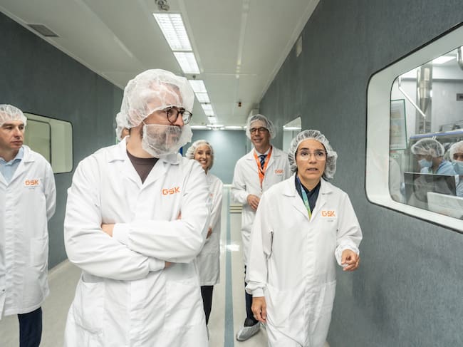 Visita del Secretario de Estado de Sanidad a GSK