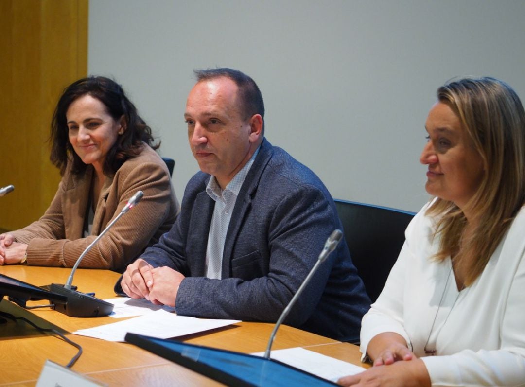 El vicepresidente segundo de la Generalitat, Rubén Martínez Dalmau, en una charla sobre vivienda organizada por la UPV.