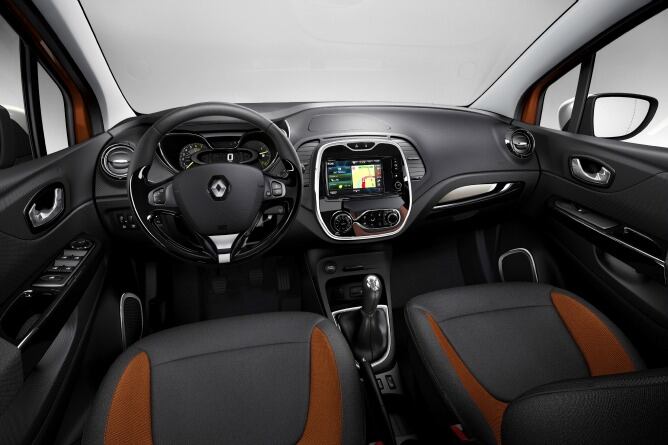 Interior del nuevo Renault Captur