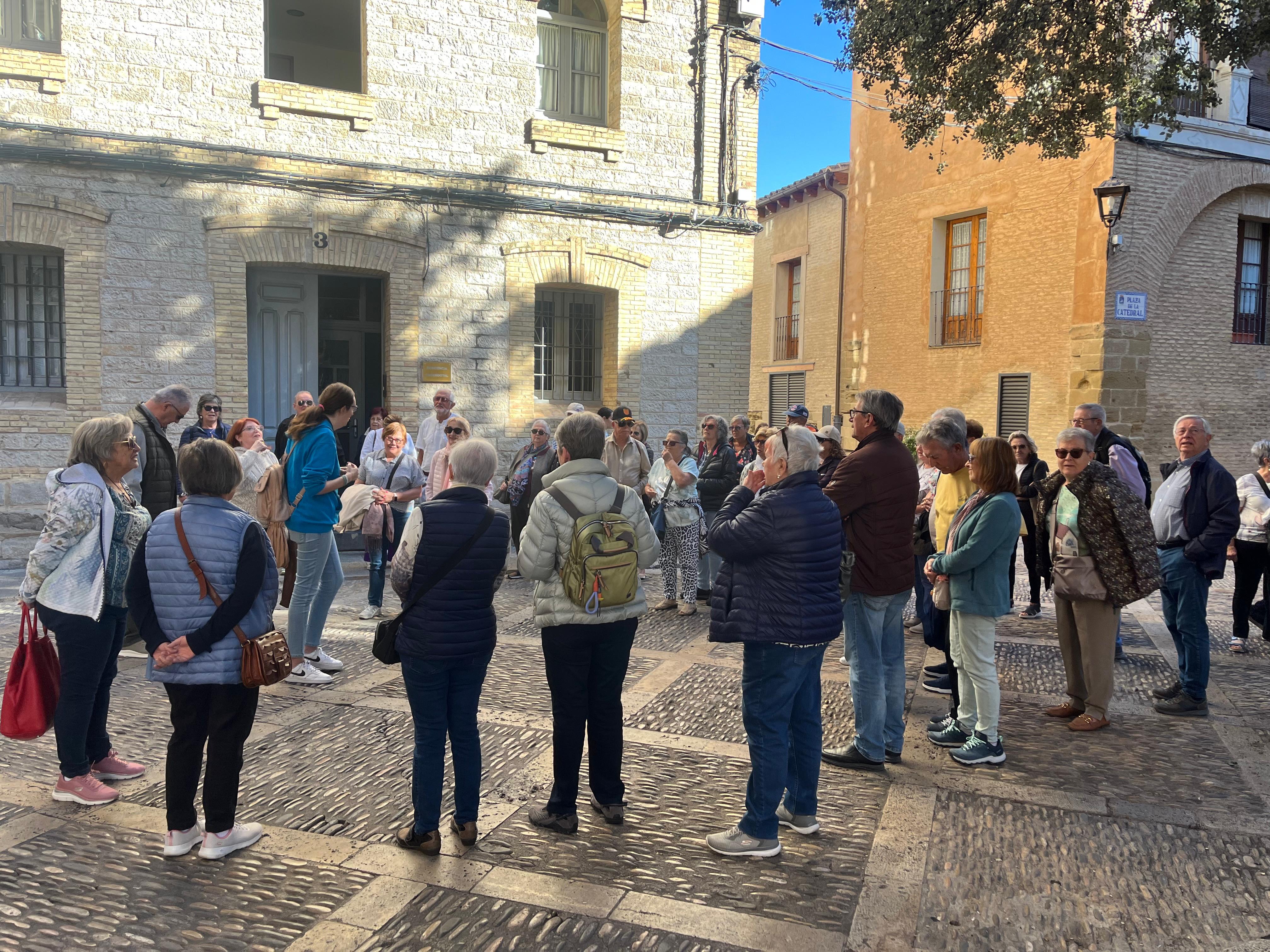 Visita turística en la ciudad de Huesca