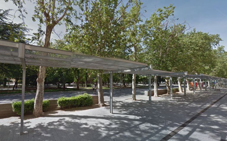 Imagen del parque del Salón