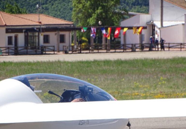 Instalaciones del aeródromo de Santa Cilia