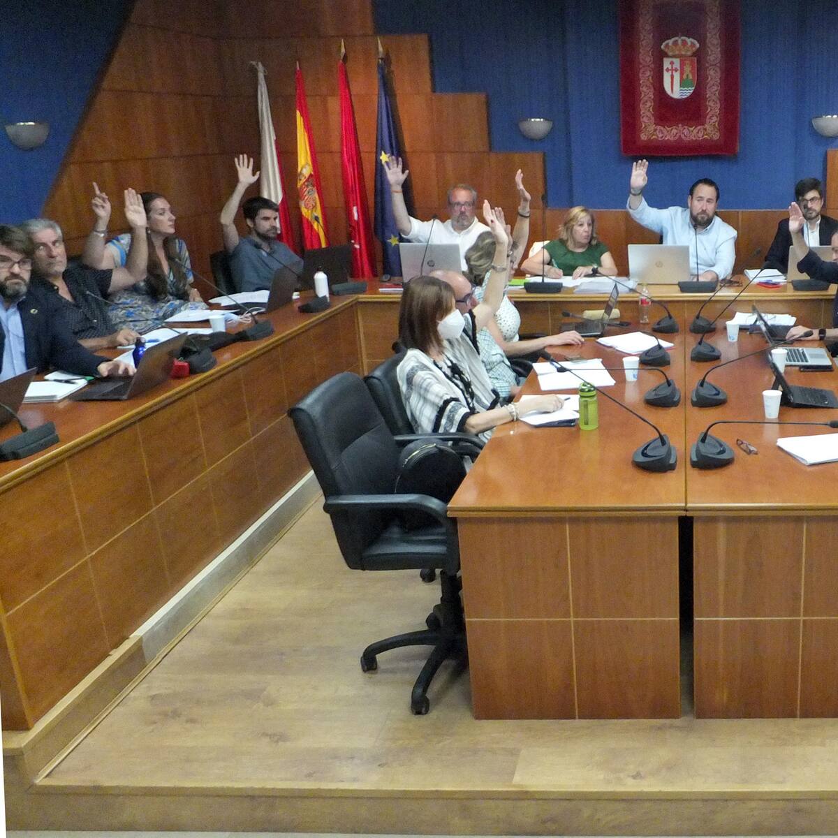 El Pleno de Paracuellos aprueba el pliego para adjudicar el servicio de mantenimiento de parques, jardines y zonas verdes