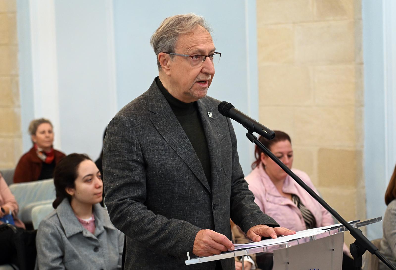 Paco Lobatón en el Pleno Ordinario de marzo.
