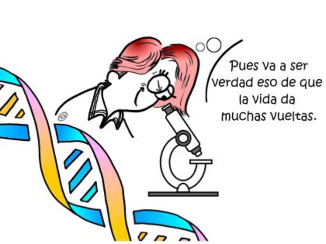 Viñeta sobre la científica, Rosalind Franklin