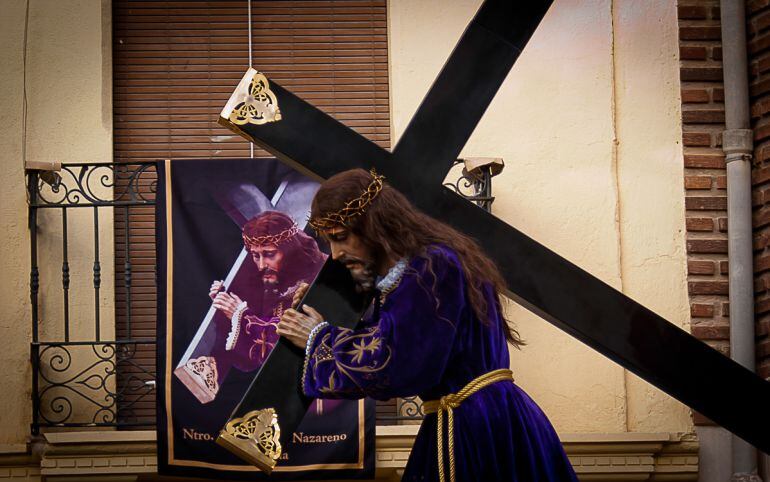 El Nazareno en las calles de Novelda