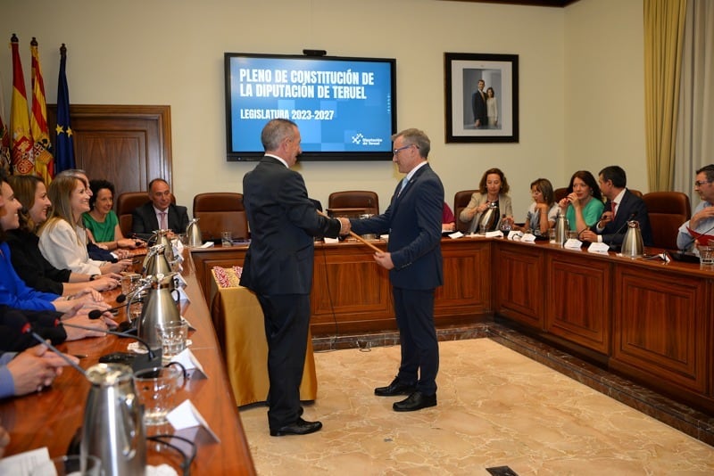 Toma de posesión de Joaquín Juste