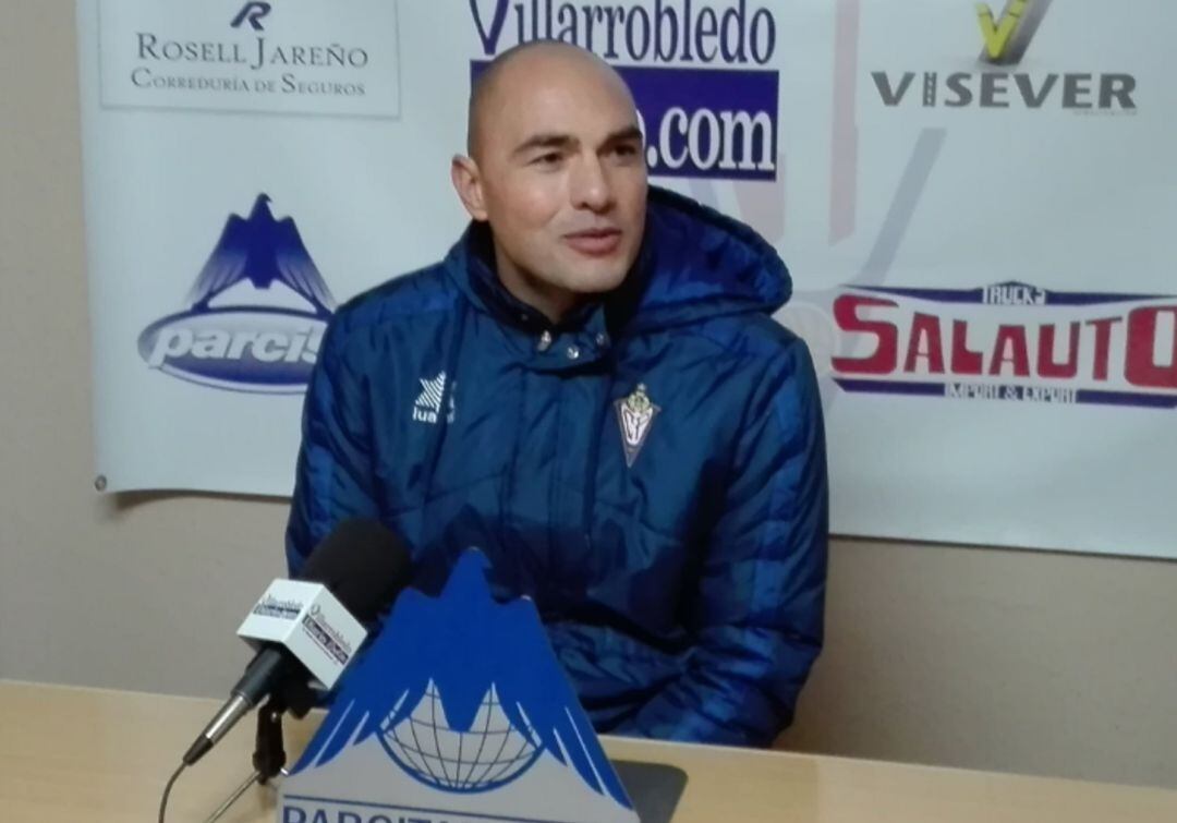 Jesús Castellanos en rueda de prensa