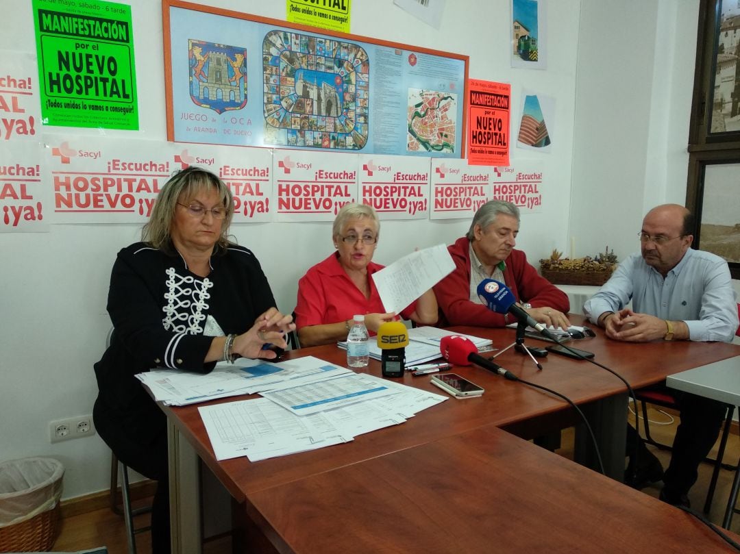 Representantes vecinales han vuelto a dar voz a la alarma social por las deficiencias del hospital arandino
