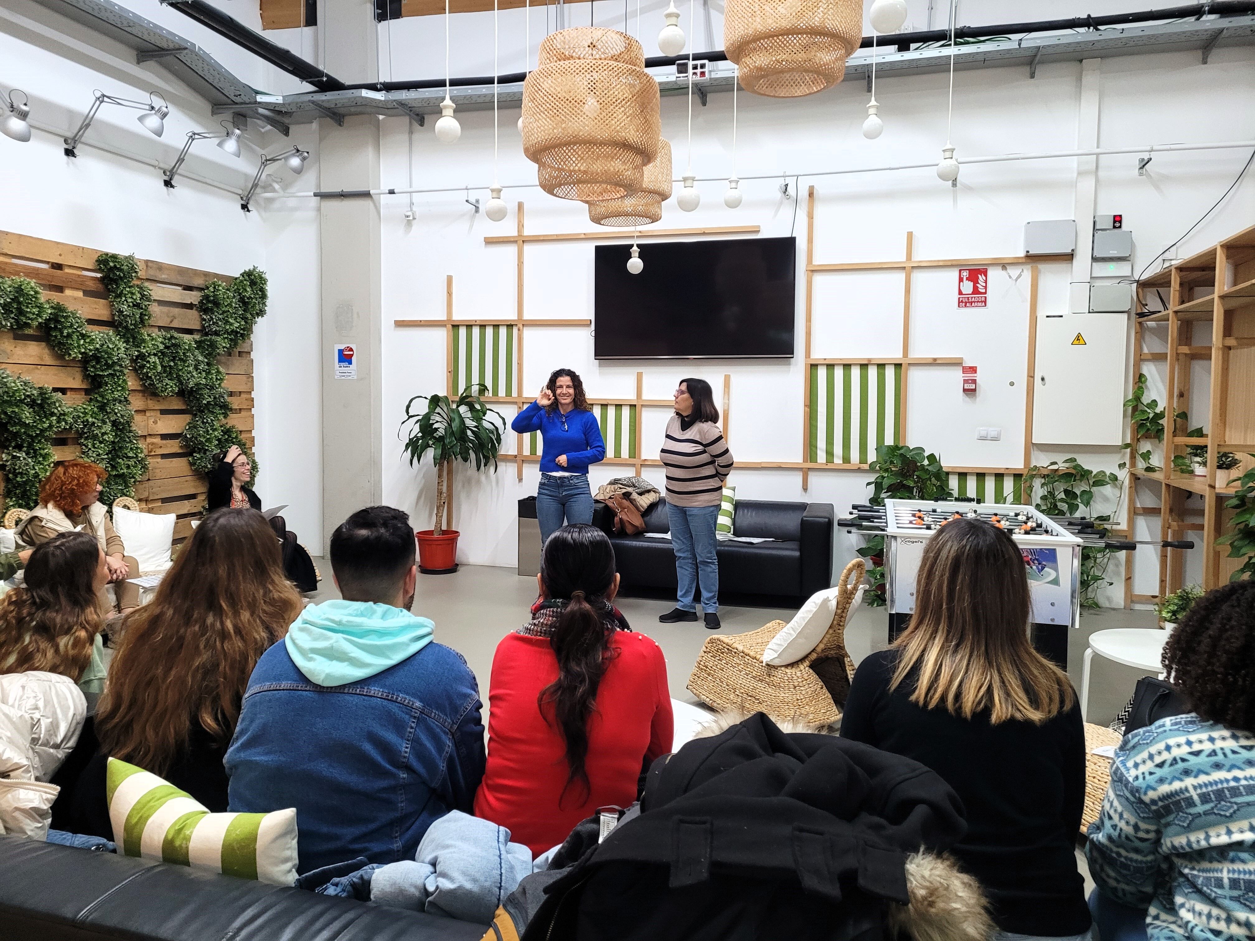 Una de las sesiones realizadas en Luz Shooping