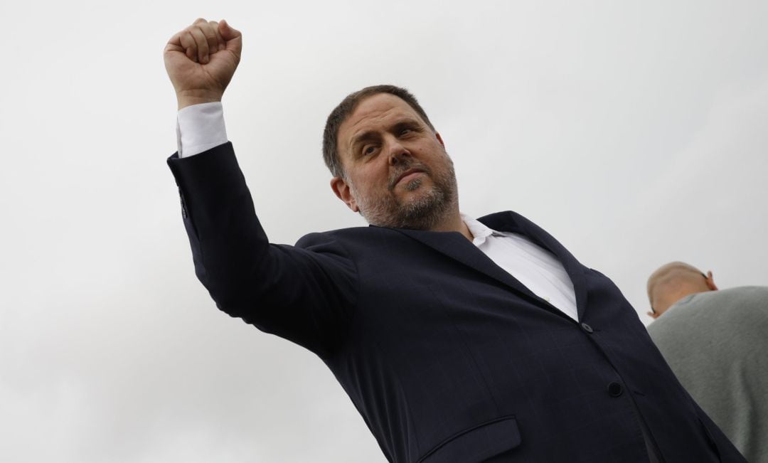 El exvicepresidente de la Generalitat y líder de ERC, Oriol Junqueras.