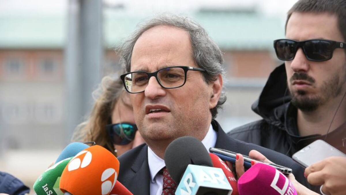 El día más feliz de Torra: "Cuando podamos escoger de nuevo president a Puigdemont"