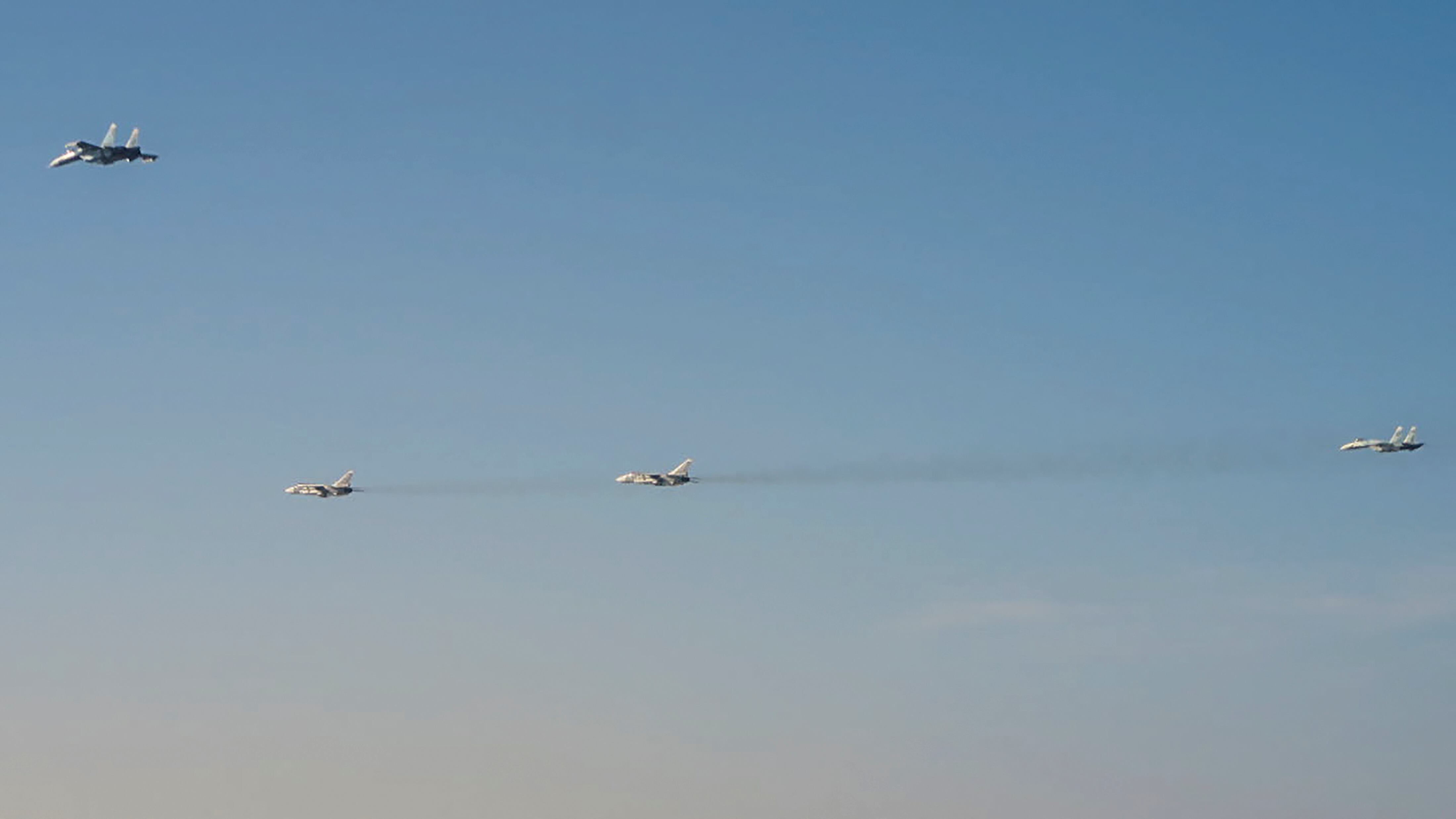 Aviones rusos.