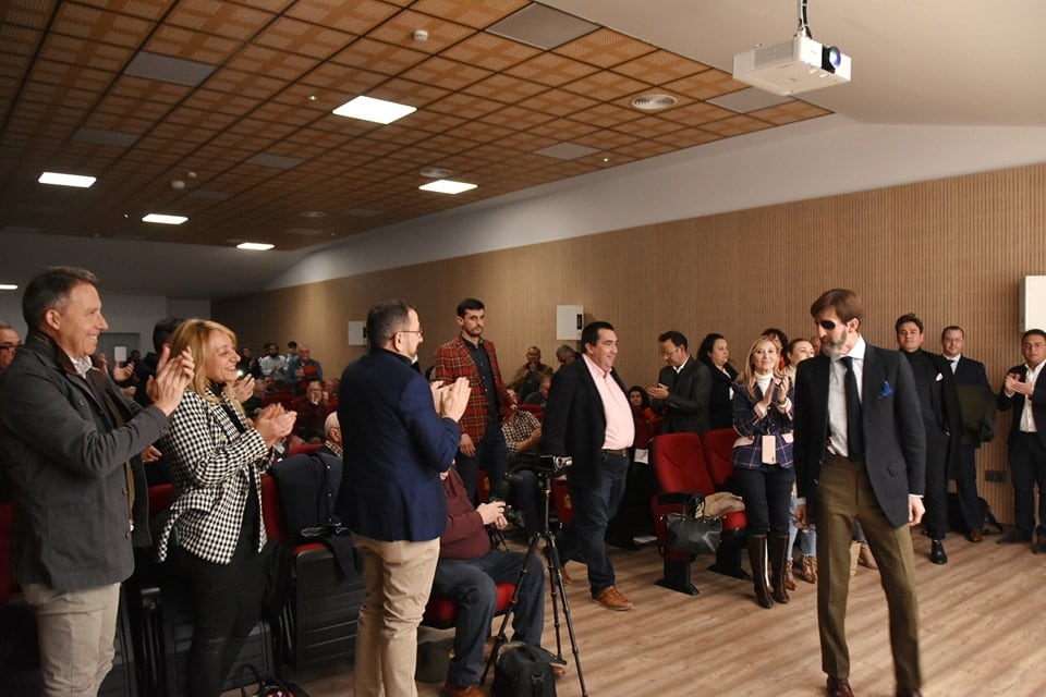 Juan José Padilla en las actividades del Club Taurino de Lorca