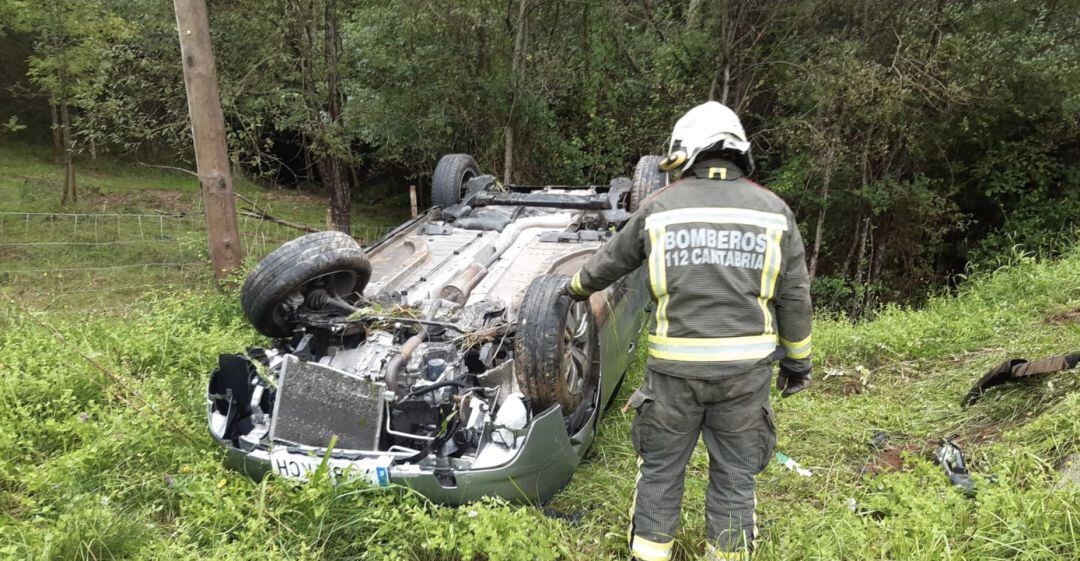 Accidente en Orzales.