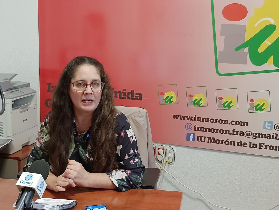 Marina Segura en rueda de prensa / Radio Morón