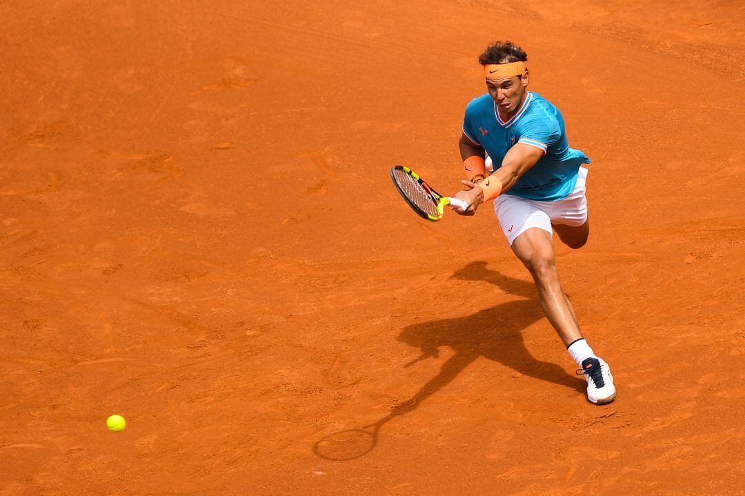 Nadal, durante el partido. 