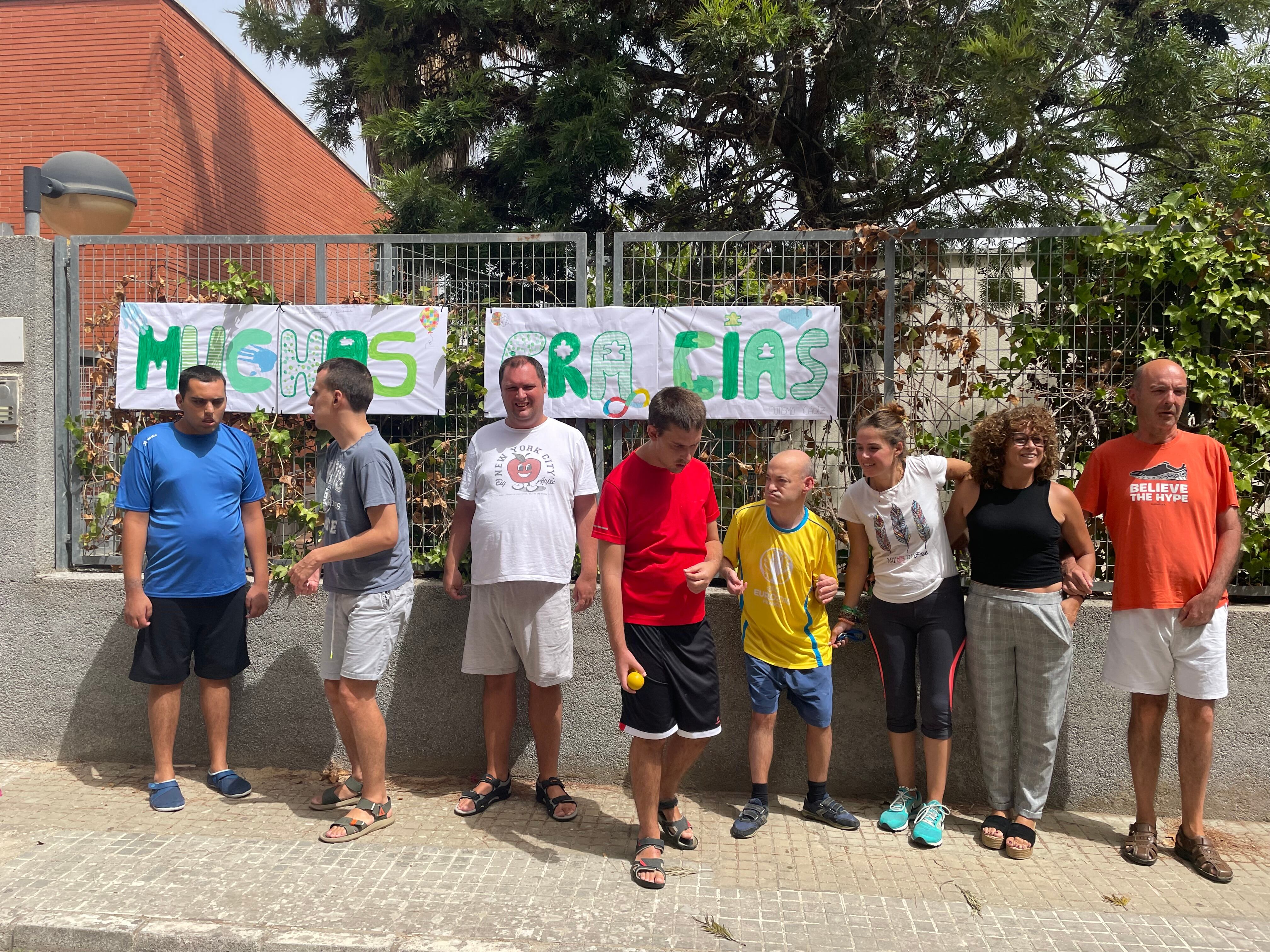 Agradecimiento de la La Asociación de Familiares y Personas con Trastorno del Espectro Autista ‘Autismo Cádiz’