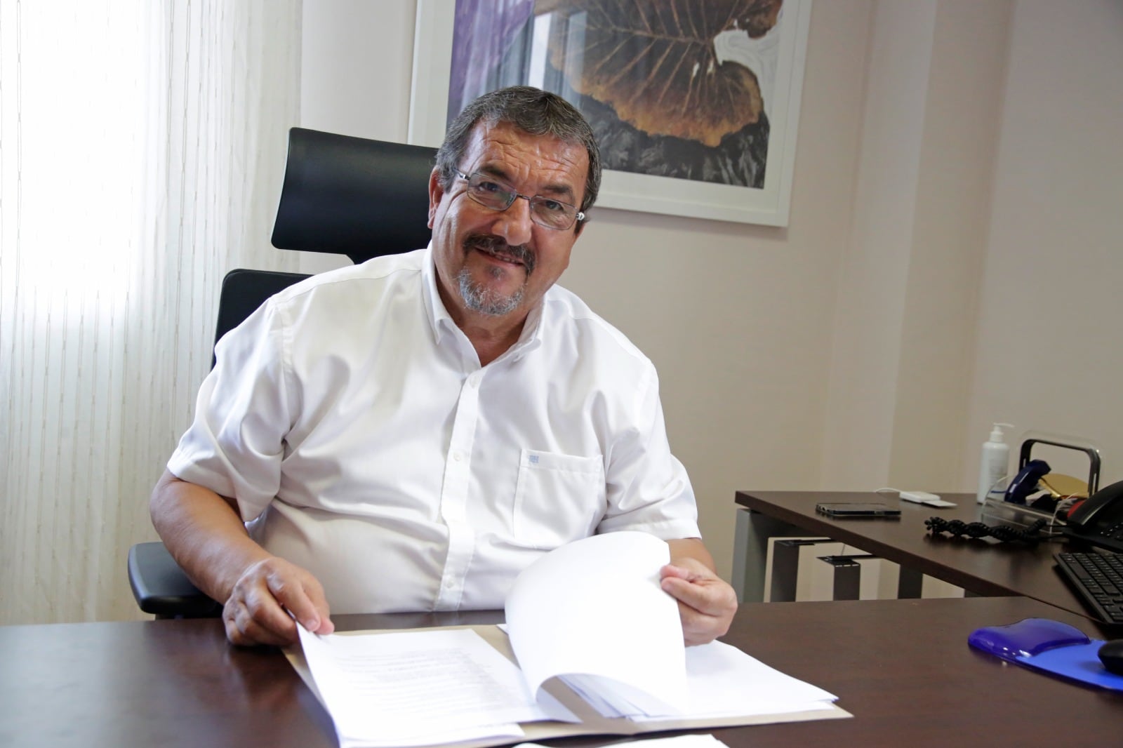 Miguel Ángel Jiménez, consejero de Energía del Cabildo de Lanzarote.