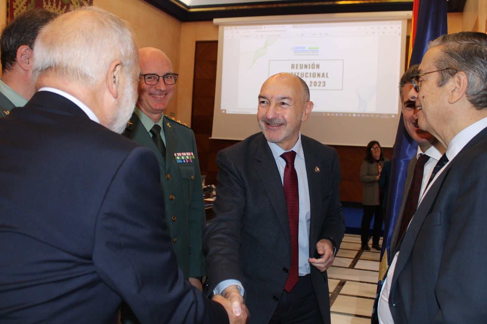 Reunión de la Unidad de Atención a Víctimas con Discapacidad Intelectual en Aragón