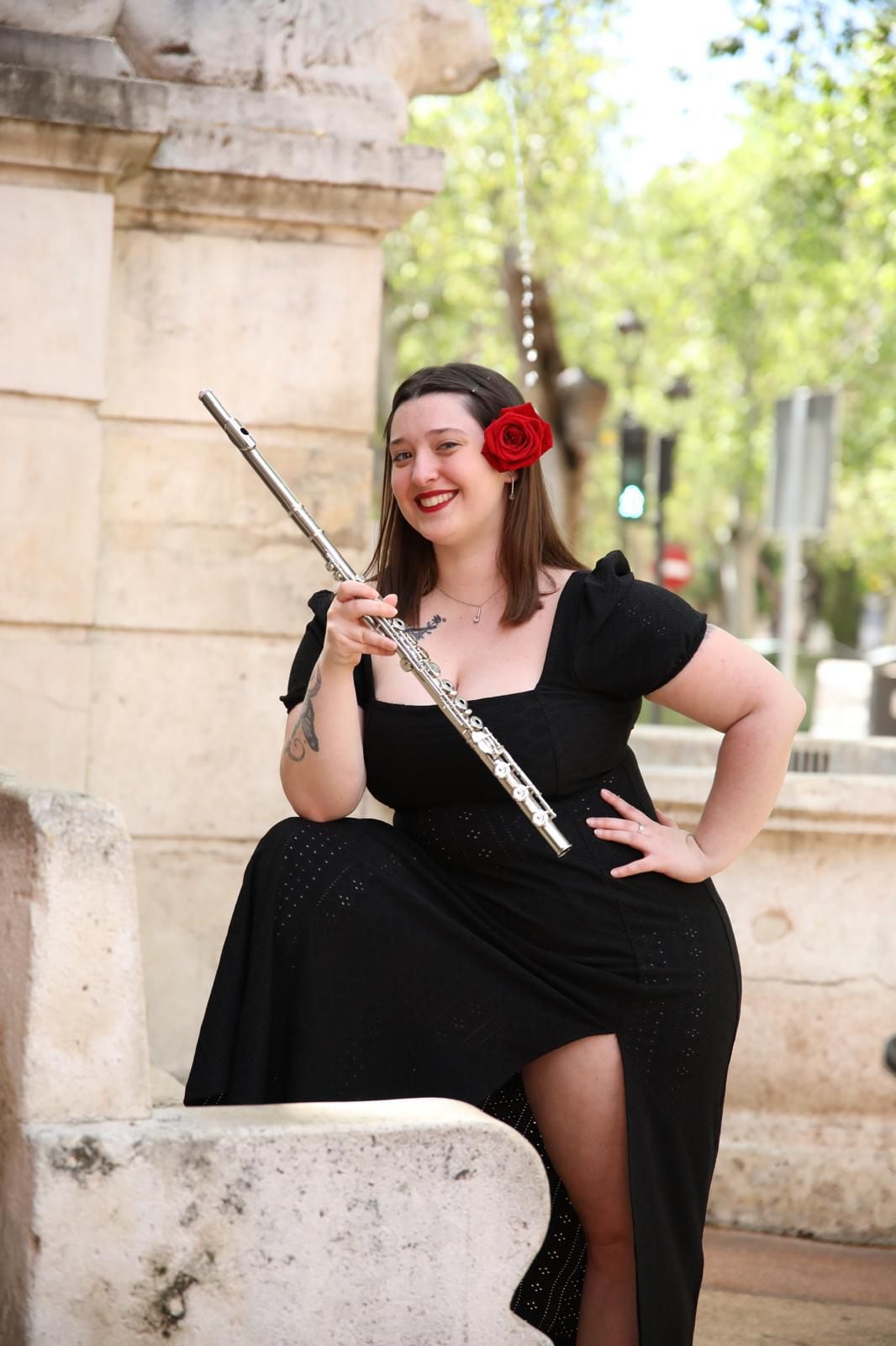 María Gómez Merín, flautista de Xàtiva