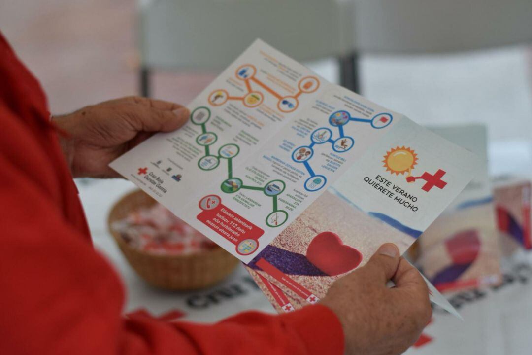 Folleto con información preventiva