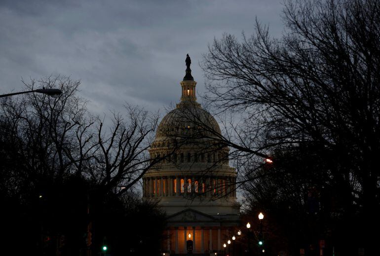 El capitolio de EEUU, en Washington.