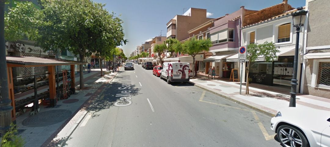 Imagen calle Santo Tomás de Benicàssim