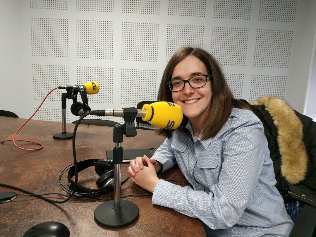 Ángela Bernardo, en Radio Bierzo