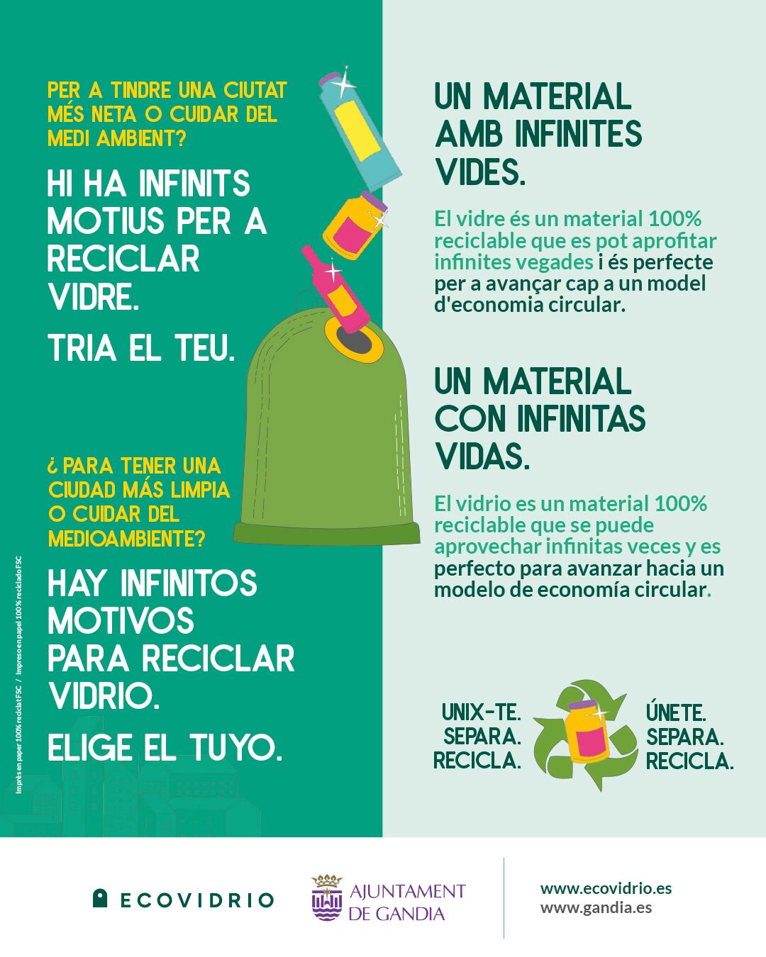 Cartel Ecovidrio