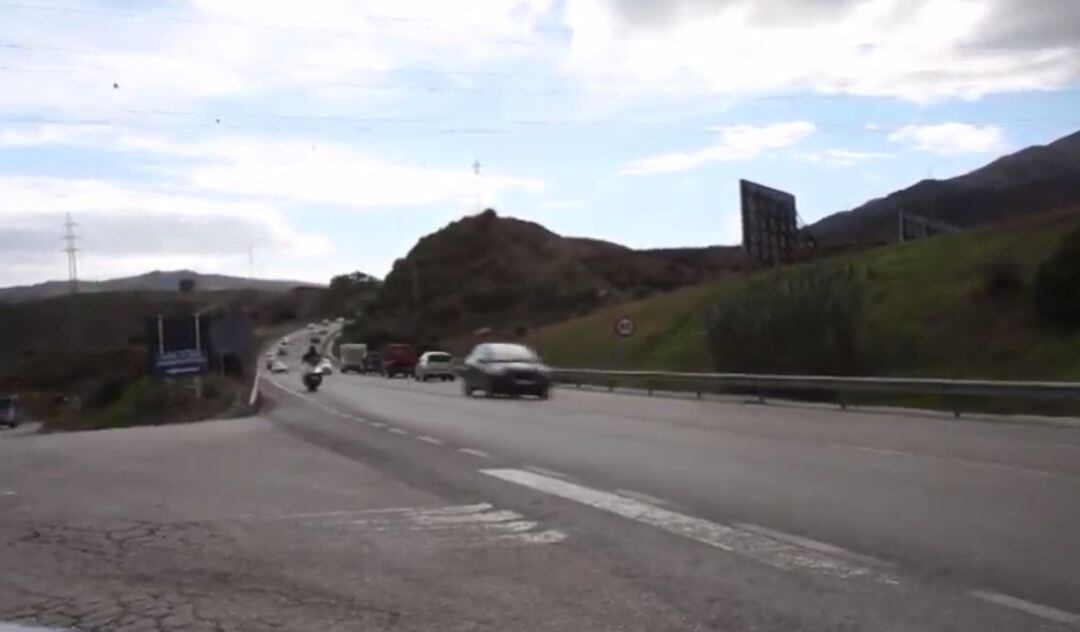 Carretera de acceso sur a Algeciras