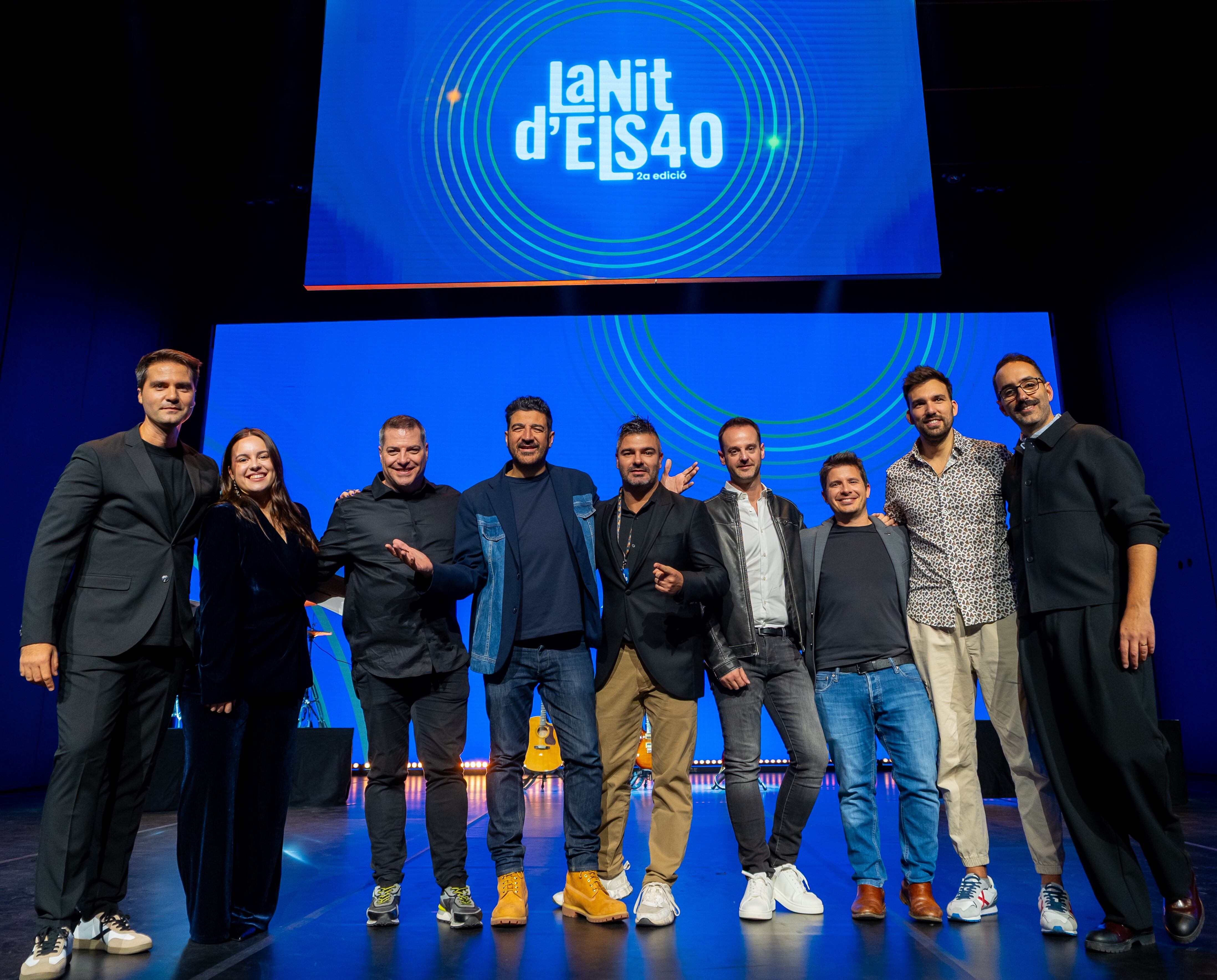 Locutors de musicals durant la Nit d'Els40