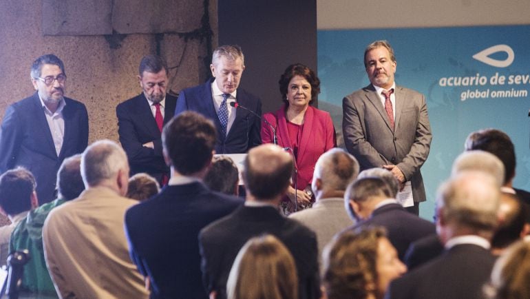 Eugenio Calabuig, presidente de Global Omnium, en la junta