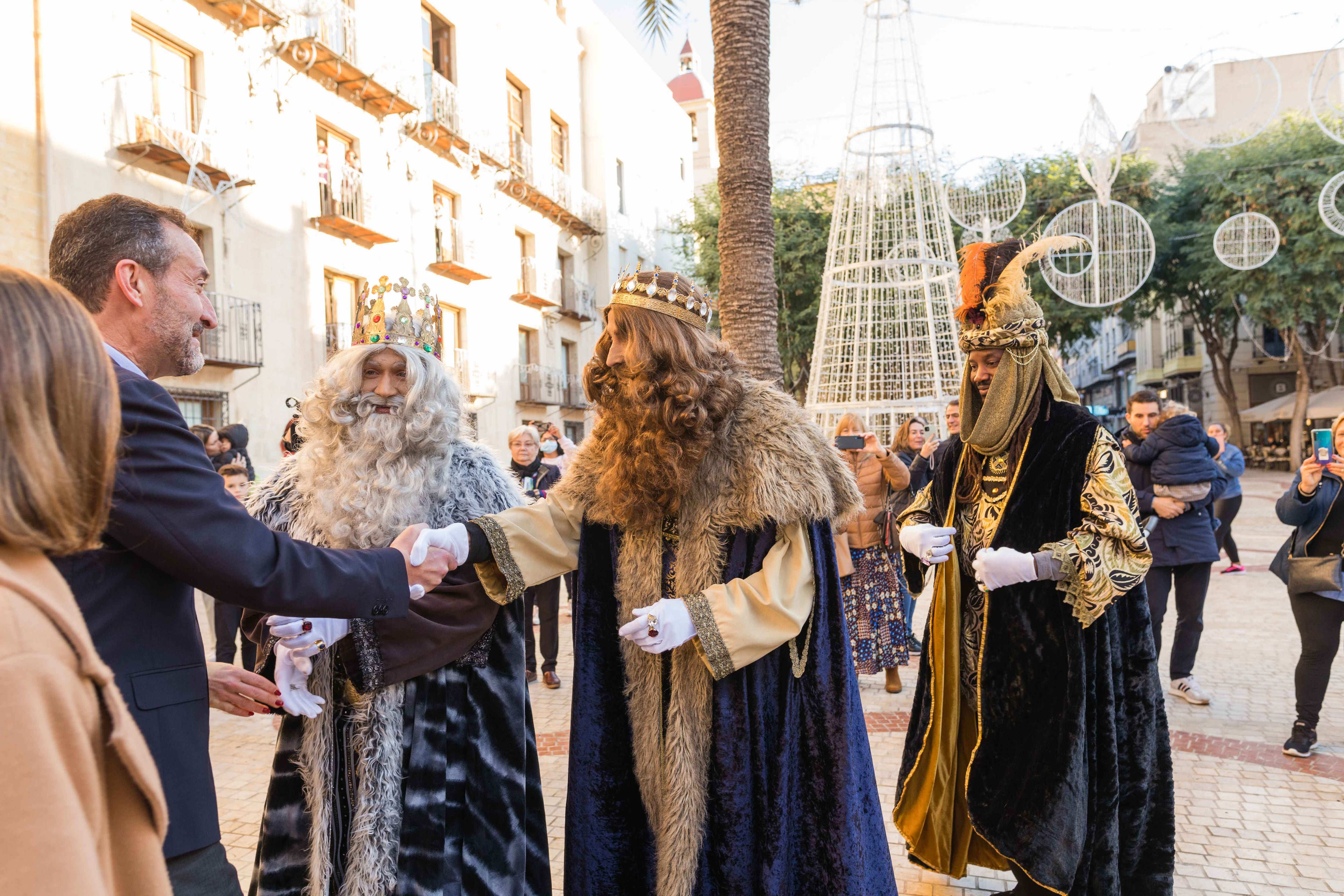 Los Reyes Magos en Elche