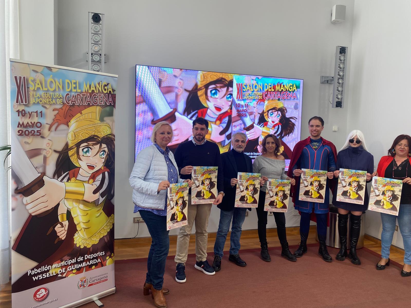 Presentación del Salón del Manga Cartagena 2025