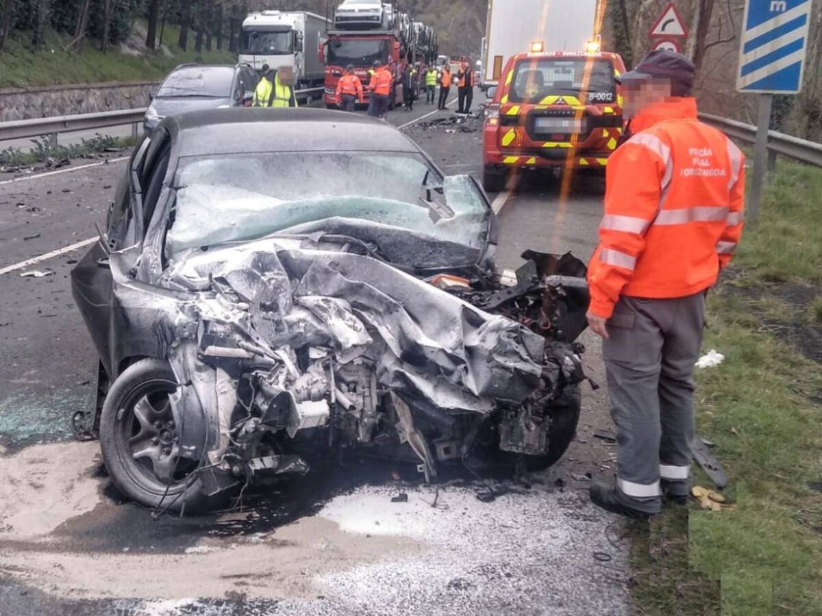 Una persona fallecida en un accidente en la N-121-A en Bera
