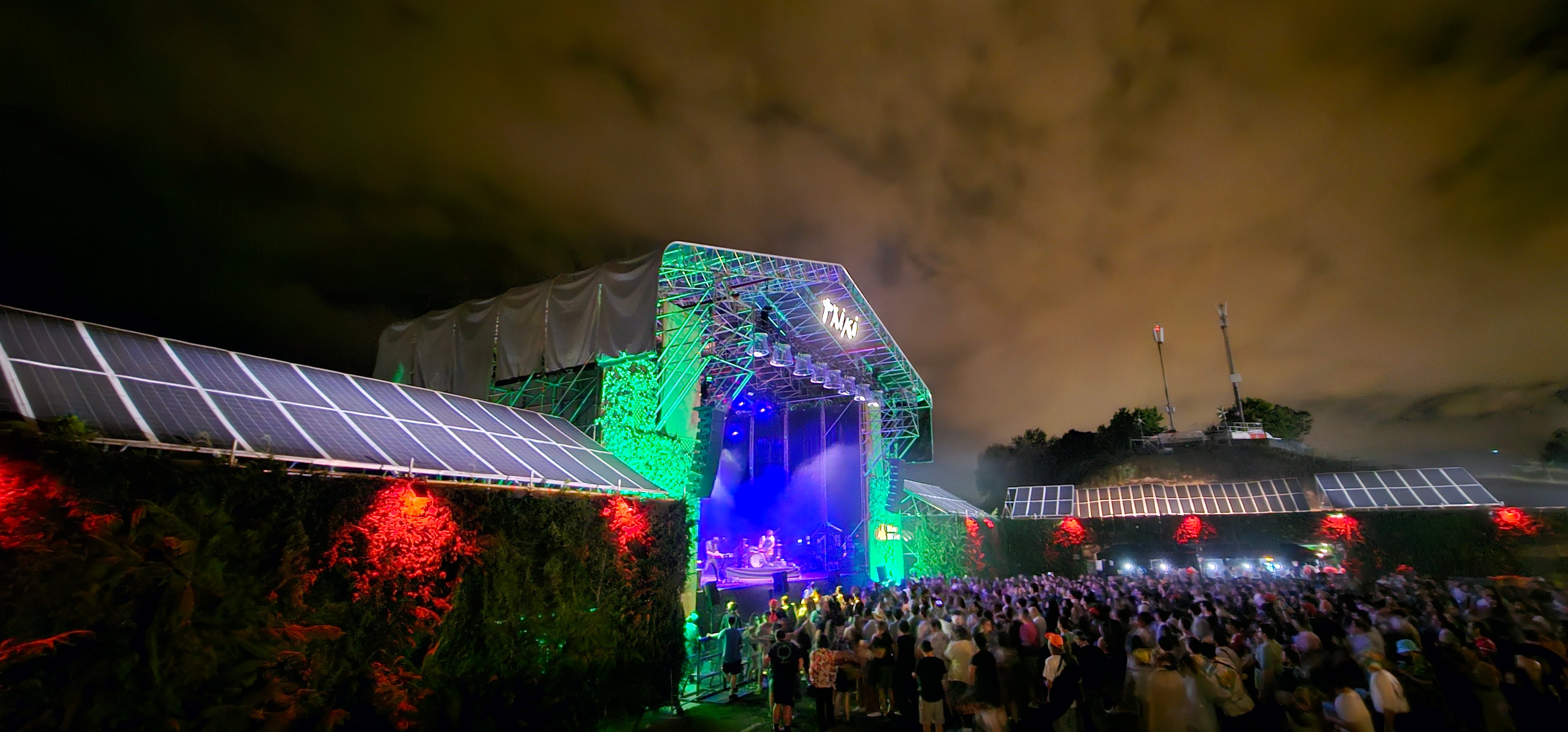 Txiki es el escenario del Bilbao BBK Live que funciona completamente con energía renovable.