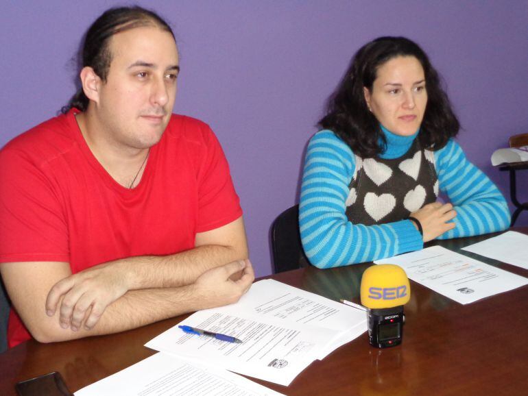 Mario Martín y Laura del Pozo, concejales de SSPA