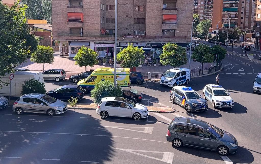 Atropello mortal en la Avenida Príncipe Felipe. Foto: Ariadna Burgos.