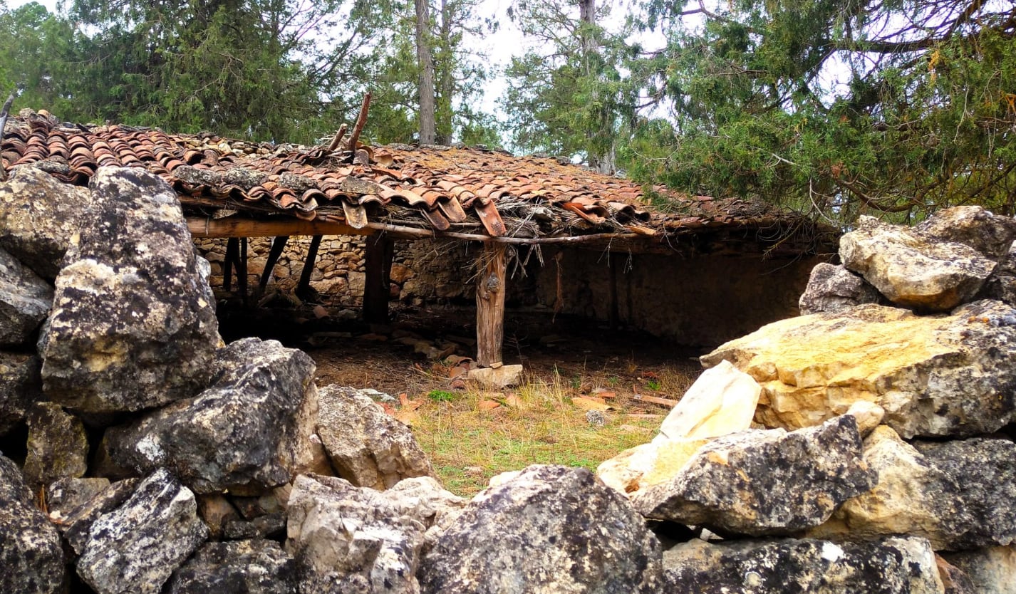 Barraca ganadera en Boniches (Cuenca).