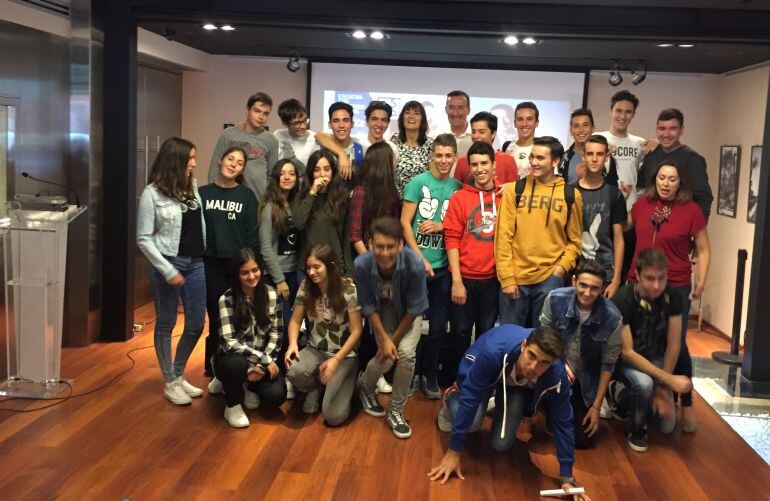 Alumnos en el programa &#039;Escuela de ciudadanos&#039;.