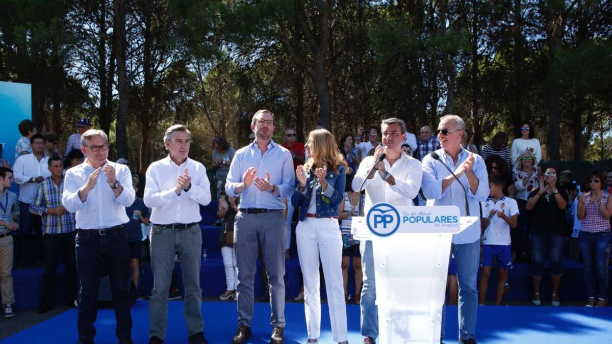 Beamonte: "Votar a Lambán es votar a Santisteve"