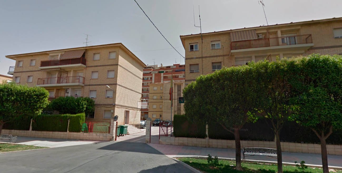 Exterior del cuartel de la guardia civil de Villena