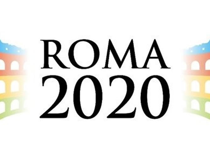 Logotipo de la candidatura de Roma 2020