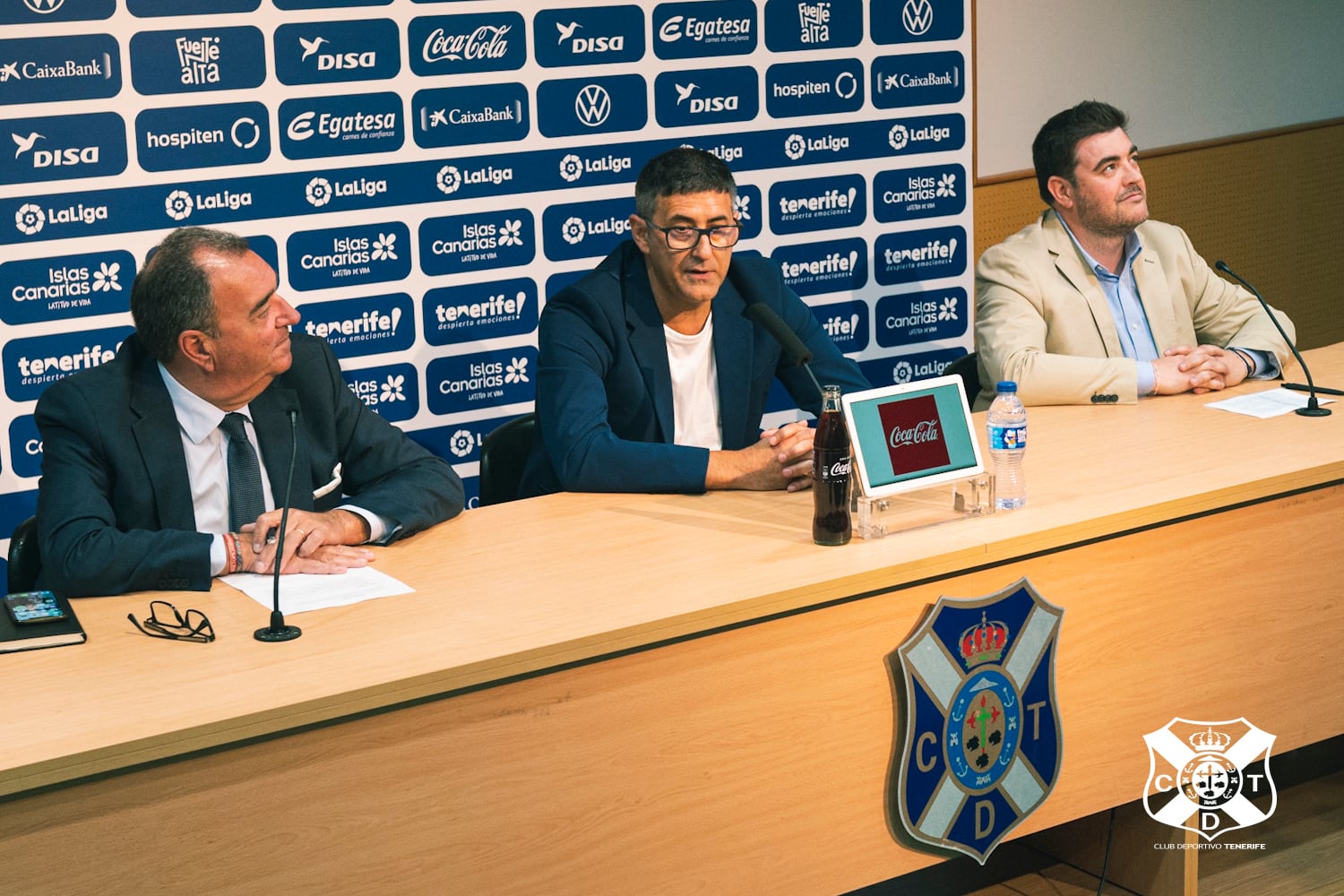 Mauro Pérez, Santiago Pozas y Juan Guerrero.