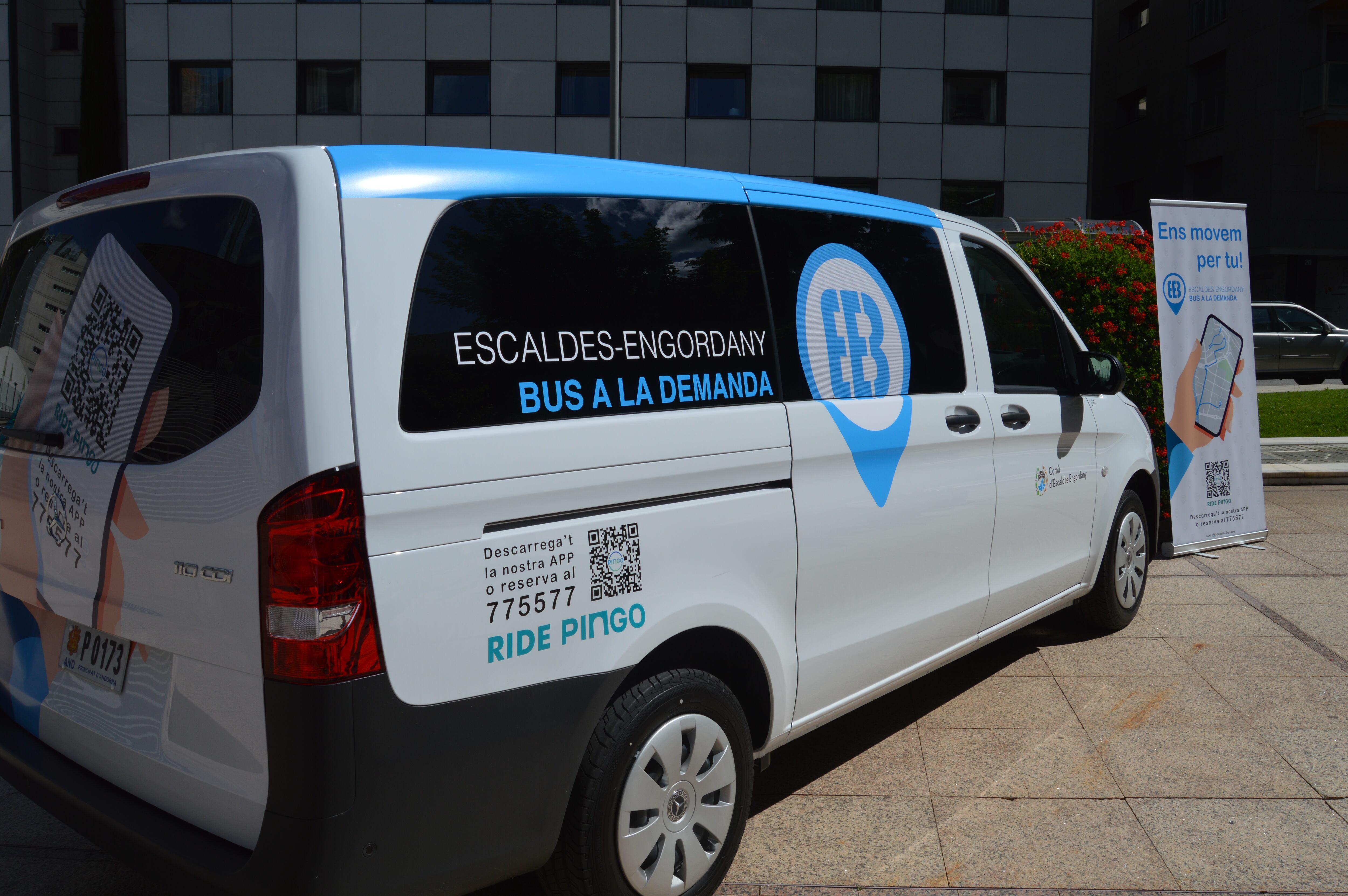 El bus a la demanda d'Escaldes