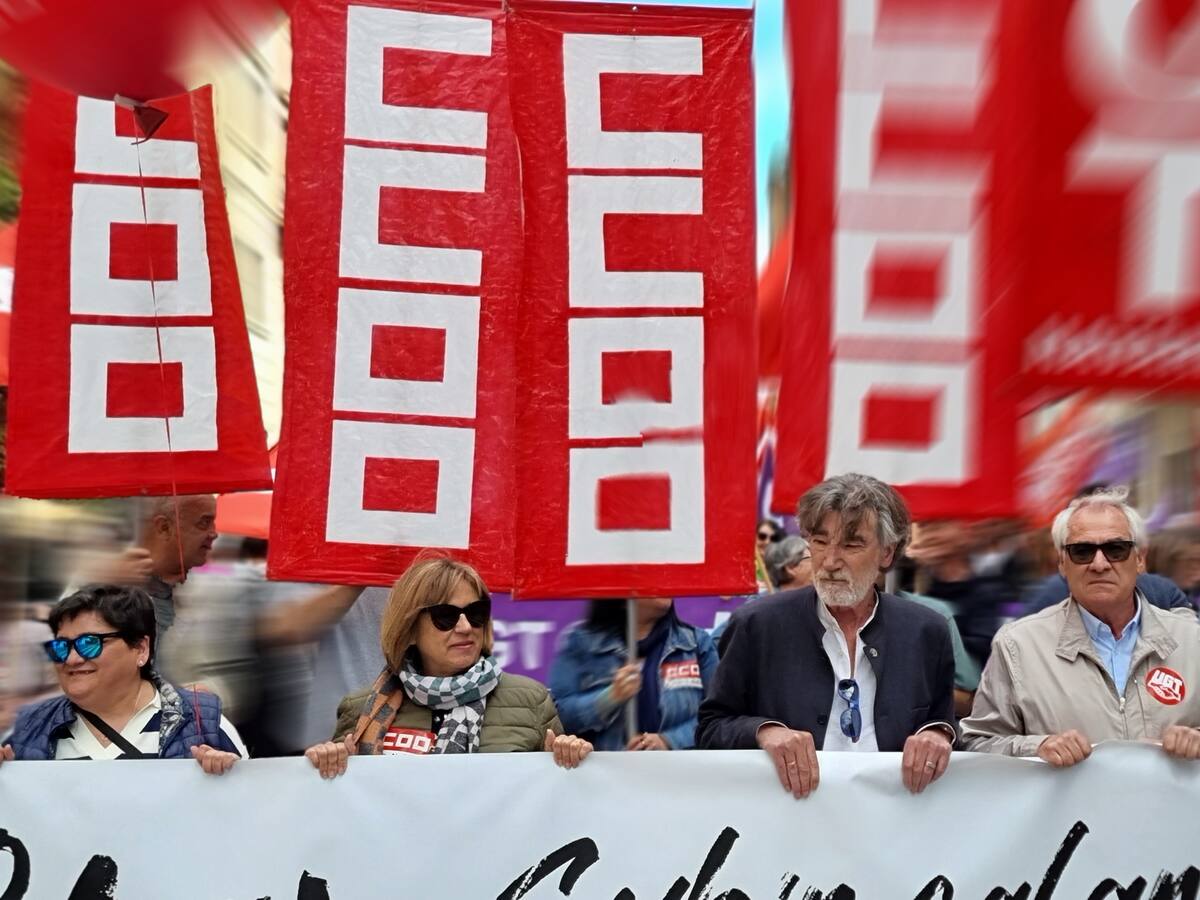 Reivindicaciones de los sindicatos navarros en el 1 de mayo